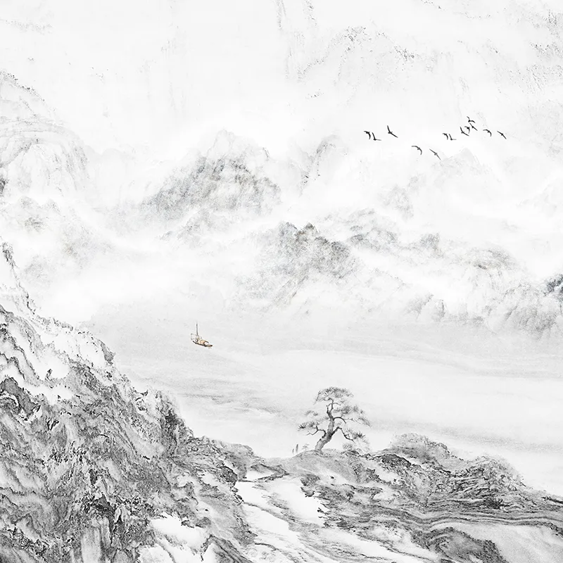 Landscape Series Marble Background Wall Panel