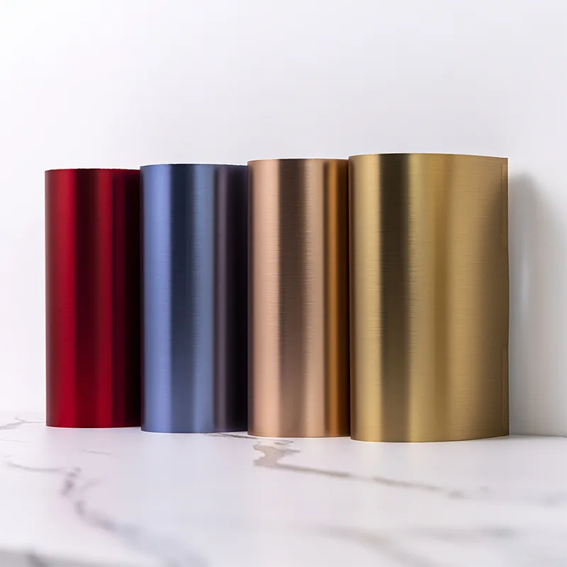 Stěnový panel z masivního bambusového vlákna s texturou PET